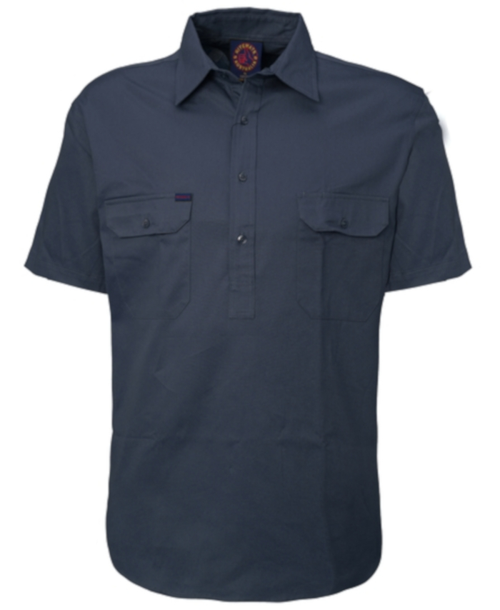 Ritemate Workwear Closed Front Shirt Short Sleeve Country Wear