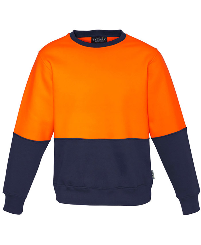 Unisex Hi Vis Crew Sweatshirt | Syzmik