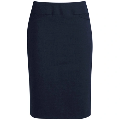 Hip Pocket Workwear - Classic Ladies Knee Length Skirt