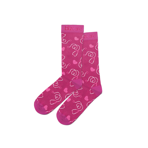 Hip Pocket Workwear - PINK RIBBON U Comfort Socks