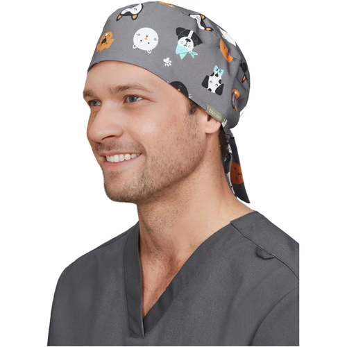 Hip Pocket Workwear - Printed Unisex Scrub Cap