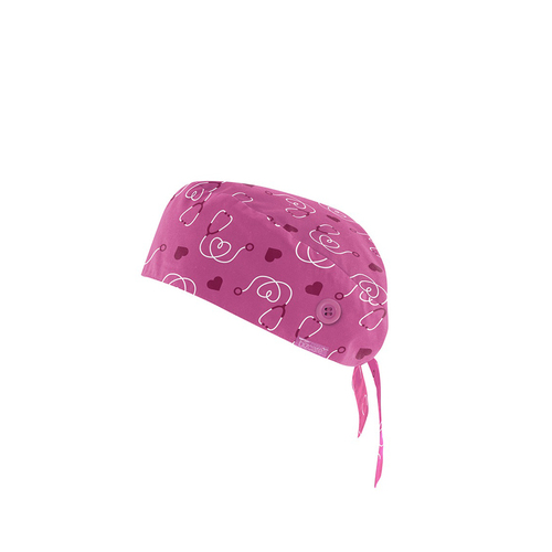 Hip Pocket Workwear - PINK RIBBON U Scrub Cap