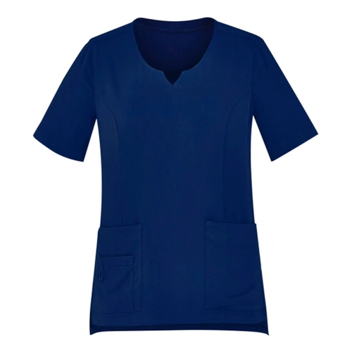 Hip Pocket Workwear - Avery Womens Round Neck Scrub Top