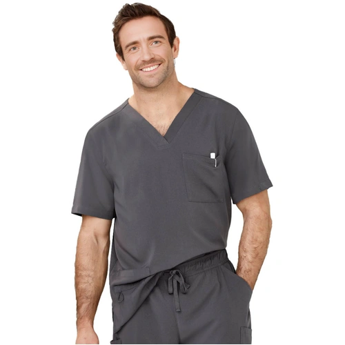 Hip Pocket Workwear - Avery Mens V-Neck Scrub Top