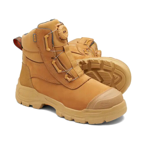 Hip Pocket Workwear - RotoFlex Wheat water-resistant premium nubuck 150mm Boa® Lacing safety boot