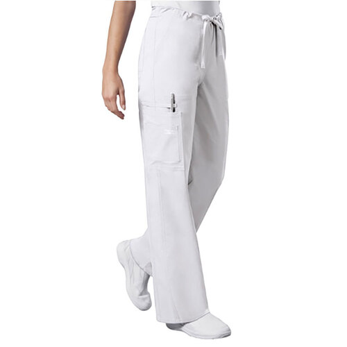 Hip Pocket Workwear - Poly Cotton Stretch Unisex Drawstring Cargo Pants