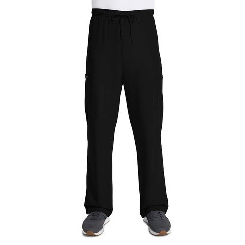 Hip Pocket Workwear - Unisex Mid Rise Drawstring Straight Pant