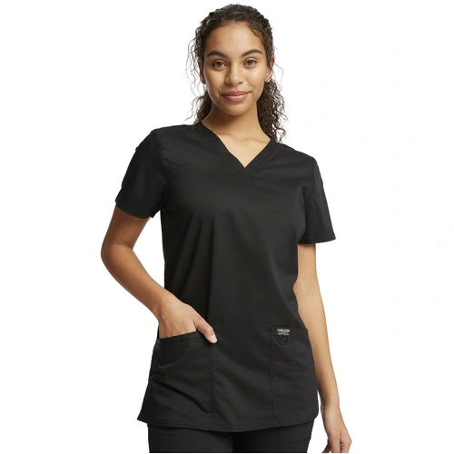 Hip Pocket Workwear - Revolution - Ladies V-Neck Top