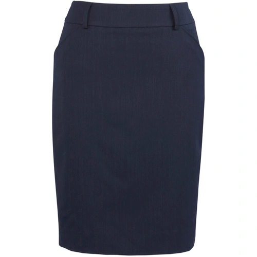 Hip Pocket Workwear - Cool Stretch - Womens Multi Pleat Skirt