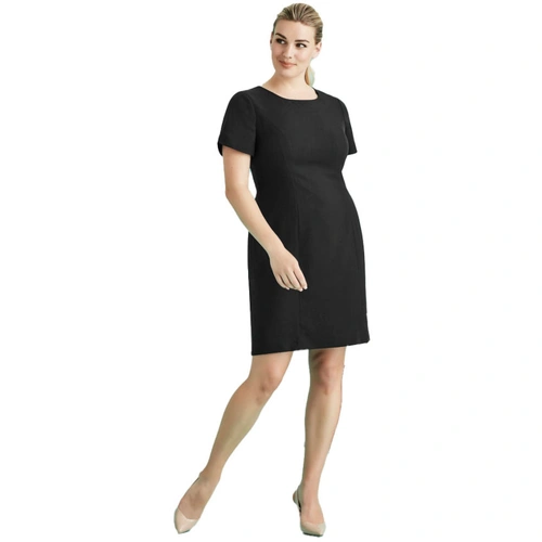 Hip Pocket Workwear - Cool Stretch - Womens Short Sleeve Shift Dress