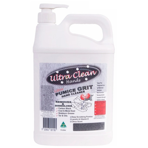 Hip Pocket Workwear - Ultra Clean Hands Pumice Grit 5 Litre Pump