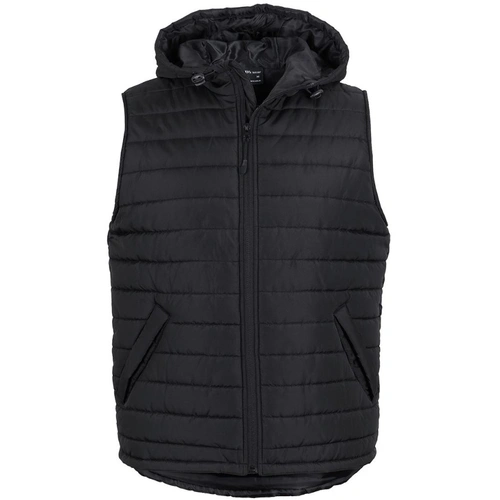 Hip Pocket Workwear - JB's HOODED PUFFER VEST