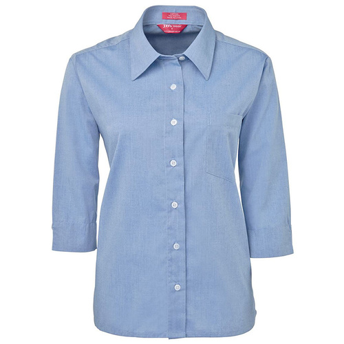 Hip Pocket Workwear - JB's Ladies 3/4 Fine Chambray Shirt