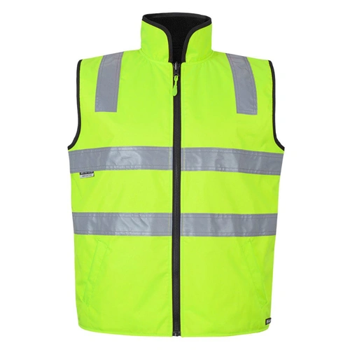 Hip Pocket Workwear - JB's HI VIS 4602.1 (D+N) REVERSIBLE VEST