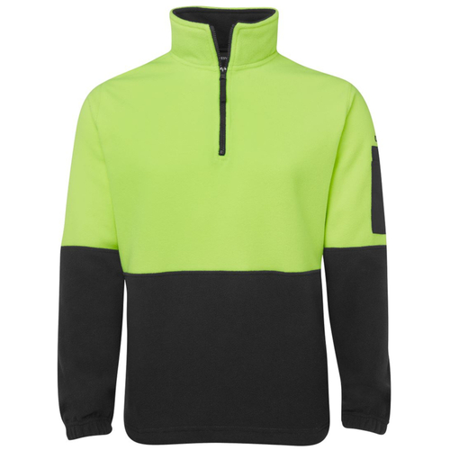 Hip Pocket Workwear - JB's HI VIS 1/2 ZIP POLAR FLEECE