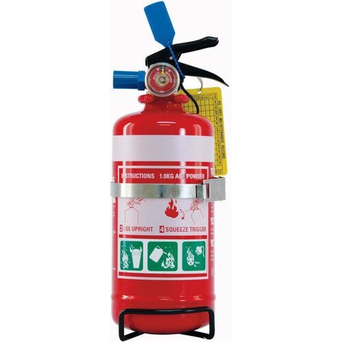 Hip Pocket Workwear - 1.0kg ABE Extinguisher c/w Vehicle Bracket (MOQ 6)