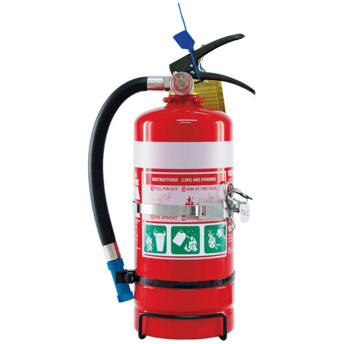 Hip Pocket Workwear - 2.5kg ABE Extinguisher c/w Vehicle Bracket