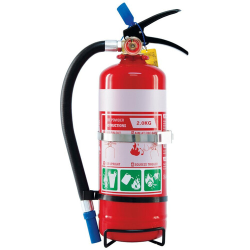 Hip Pocket Workwear - 2kg ABE Extinguisher c/w Vehicle Bracket