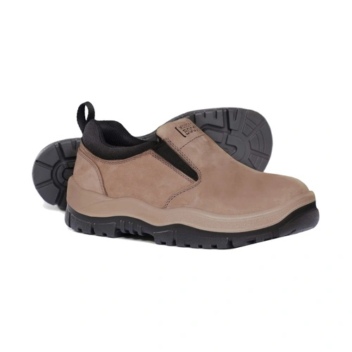 Hip Pocket Workwear - Stone Slip-on Shoe