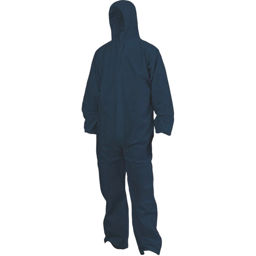 Hip Pocket Workwear - Disposable SMS Coverall - Blue