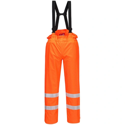 Hip Pocket Workwear - BIZFLAME RAIN UNLINED - HI-VIS ANTISTATIC FR PANTS