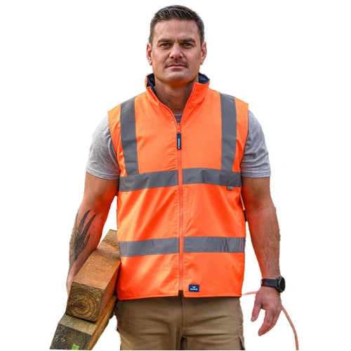 Hip Pocket Workwear - REVERSIBLE UTILITY VEST