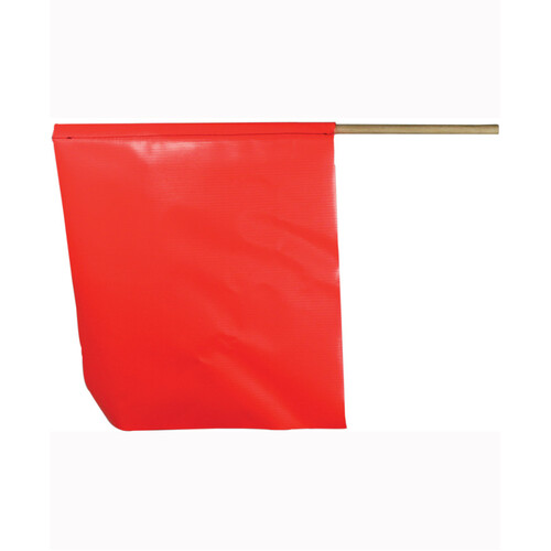 Hip Pocket Workwear - 300x300mm - Fluoro Flag on Dowel