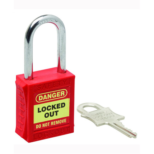 Hip Pocket Workwear - 42mm Premium Red Safety Lockout